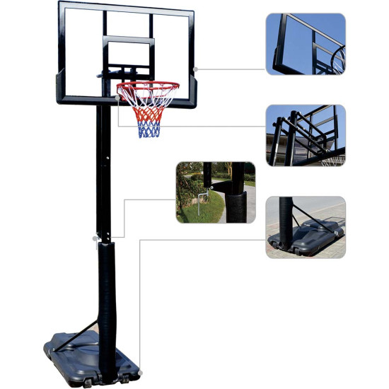 Deluxe Basketball System AMILA 49221