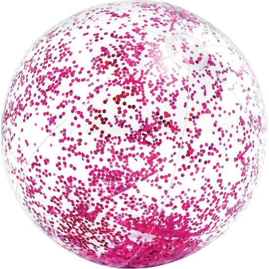Transparent Glitter Beach Balls INTEX 58070