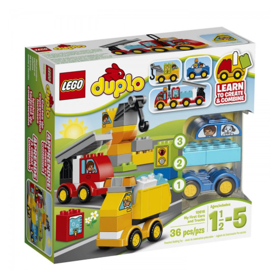 LEGO DUPLO My First Τα Πρώτα Μου Αυτοκίνητα και Φορτηγά 2nd 10816