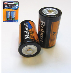 Συσκευασία 2 απλές μπαταρίες R14-C [00600007]
