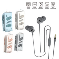 In-ear wired earphone handsfree με βύσμα 3,5mm [30502110]