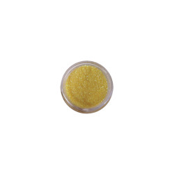 Διακοσμητικά νυχιών γυαλιστεροί κίτρινοι κόκοι (powder) [40502003-1]