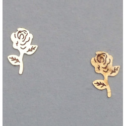 Σετ 50 μεταλλικά διακοσμητικά τριαντάφυλλα νυχιών [40502059-07]