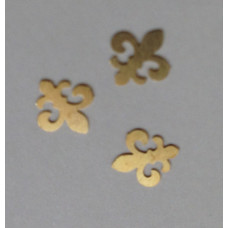 50 μεταλλικά διακοσμητικά νυχιών χρυσοί θηρεοί [40502059-19]