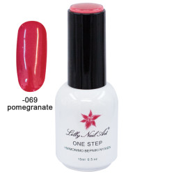 Ημιμόνιμο μανό one step 15ml - Pomegranate [40504001-069]