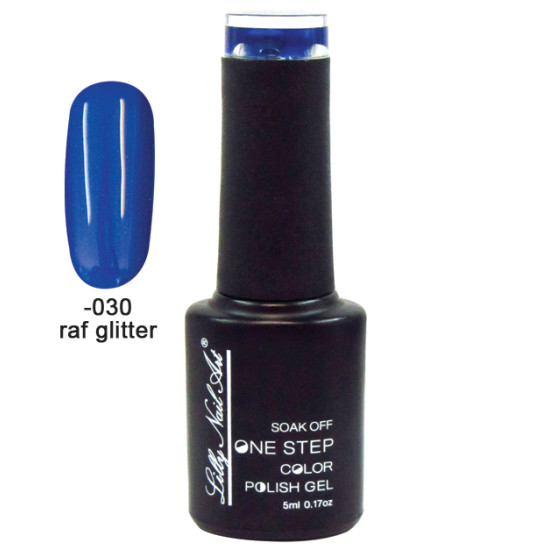 Ημιμόνιμο μανό one step 5ml - Raf glitter [40504002-030]