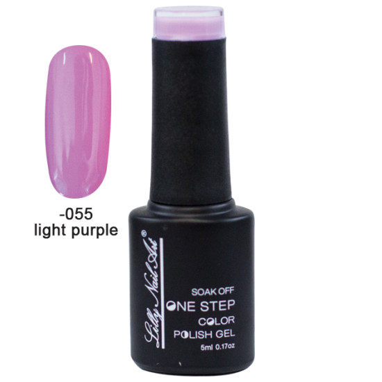 Ημιμόνιμο μανό one step 5ml - Light Purple [40504002-055]