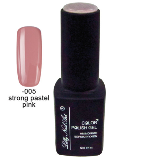 Ημιμόνιμο τριφασικό μανό 12ml - Strong pastel pink [40504008-005]