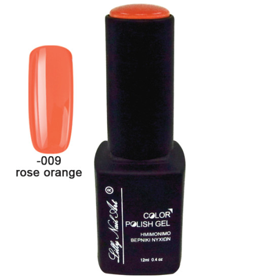 Ημιμόνιμο τριφασικό μανό 12ml - Rose orange [40504008-009]