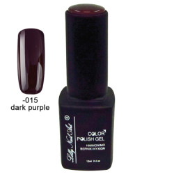 Ημιμόνιμο τριφασικό μανό 12ml - Dark purple [40504008-015]