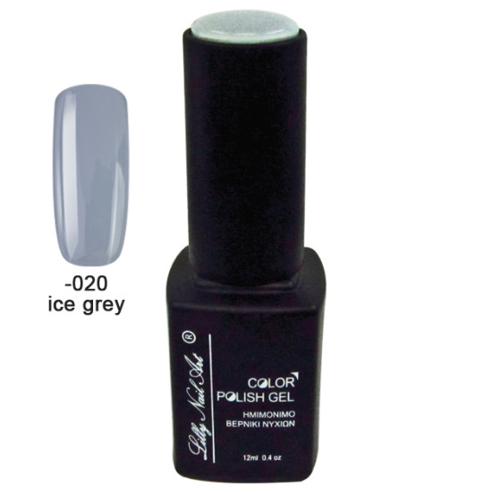 Ημιμόνιμο τριφασικό μανό 12ml - Ice grey [40504008-020]