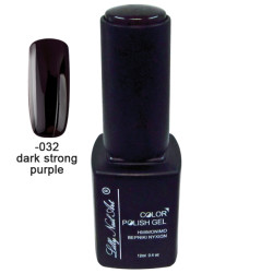 Ημιμόνιμο τριφασικό μανό 12ml - Dark strong purple [40504008-032]