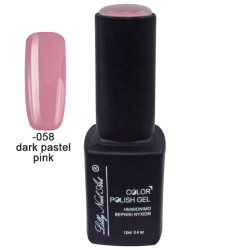 Ημιμόνιμο τριφασικό μανό 12ml - Dark pastel pink [40504008-058]