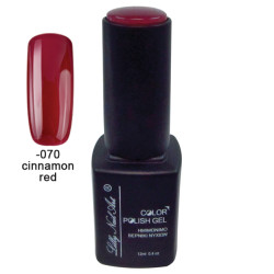 Ημιμόνιμο τριφασικό μανό 12ml - Cinnamon red [40504008-070]