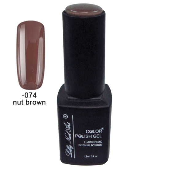 Ημιμόνιμο τριφασικό μανό 12ml - Nut brown [40504008-074]