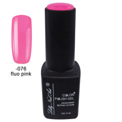 Ημιμόνιμο τριφασικό μανό 12ml - Fluo pink [40504008-076]