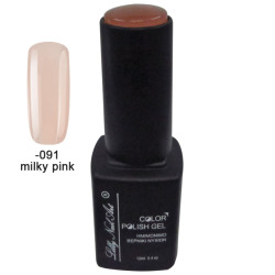 Ημιμόνιμο τριφασικό μανό 12ml - Milky pink (για γαλλικό) [40504008-091]