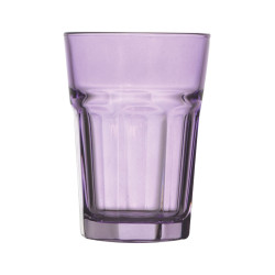 Γυάλινο μωβ ποτήρι νερού [70301012-3]