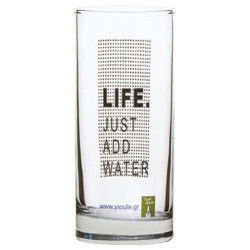 Σετ 6 ποτήρια νερού 27cl Life Just Add Water [70301028]