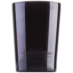 Μαύρο γυάλινο ποτήρι νερού 51cl [70301051]