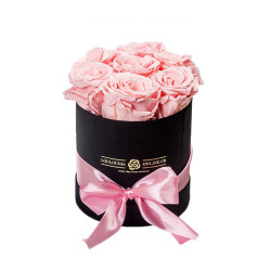 Forever Roses Ροζ Premium 12x17cm 7 τριαντάφυλλα