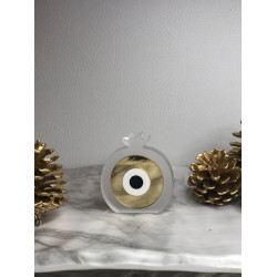Evil Eye Ornament Gold