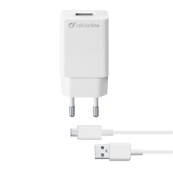 CELLULAR LINE 304026 ACHSMKIT10WMUSBW Charger Kit Samsung 10W MUSB White