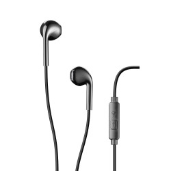 CELLULAR LINE 301001 Egg-Capsule Earphone with mic Live Black