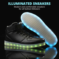 Ledfort	Modern sneakers with LED lights