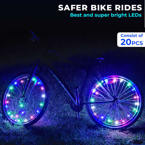 super cool led bike wheel lights