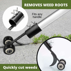 Groover	Weeding tool with wheels