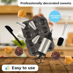 Delic	Pastry decoration set with baking mold