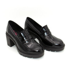 Loafers Slip-on Τακούνι S.B 617.L Μαύρο