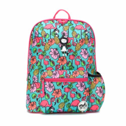 Τσάντα σχολείου Φλαμίνγκο βρεφική/νηπιακή 3-6 Zip&Zoe BM3518
