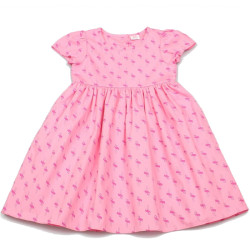 Παιδικό φόρεμα ροζ φλάμινγκο GF5027 Sweet Elegance GF5027