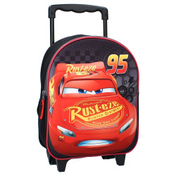 Παιδική τσάντα νηπιαγωγείου με ροδάκια trolley CARS 3D 8712645286436