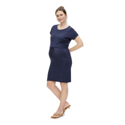 Φόρεμα εγκυμοσύνης θηλασμού μπλέ 20015440 Mamalicious 20015440