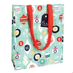 Τσάντα για ψώνια χριστουγεννιάτικα στολίδια Rex London 27738