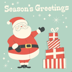 Χριστουγεννιάτικη κάρτα Άγιος Βασίλης Rex London 26407