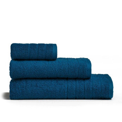 Πετσέτα Fresca Dark Blue Melinen Σώματος 70x140cm 100% Βαμβάκι