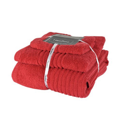 Πετσέτα 5005 Red Nexttoo Προσώπου 50x90cm 100% Βαμβάκι