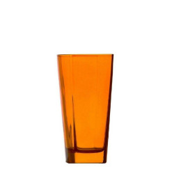 Ποτήρια Χυμού Stephanie (Σετ 6τμχ) Ste103 Orange Espiel Γυαλί
