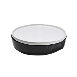 Πυρίμαχο Σκεύος Με Καπάκι BEN5001 30cm Black-White Espiel Πορσελάνη