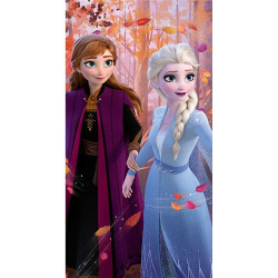 Πετσέτα Θαλάσσης Βελουτέ Παιδική Frozen 15 Disney Digital Print Multi DimCol Θαλάσσης 100% Βαμβάκι