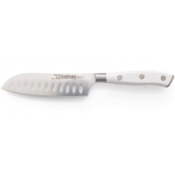 Μαχαίρι Marble Chef Santoku CO08112000 12,5cm Από Ανοξείδωτο Ατσάλι Silver-White Comas Ανοξείδωτο Ατσάλι