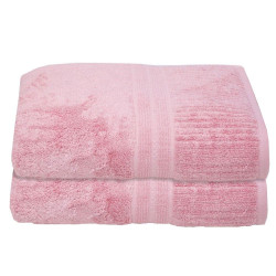 Πετσέτα Modal 2 Blush Pink Anna Riska Χεριών Βαμβάκι-Πολυέστερ