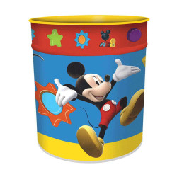 Κάδος Απορριμμάτων Mickey Mouse 6670 27x26cm Μεταλλικός Multi Ango Μέταλλο