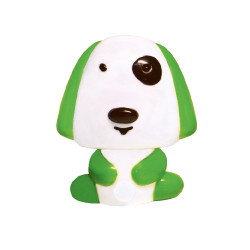 Λαμπάκι Νυχτός Σκυλάκι 82204LEDGN Green PVC