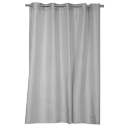 Κουρτίνα Μπάνιου Shower Grey Nef-Nef Φάρδος 180cm 180x180cm 100% Πολυέστερ