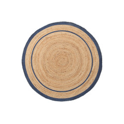 Χαλί Sombrero 483590 Natural-Blue Royal Carpet 160X160 Round